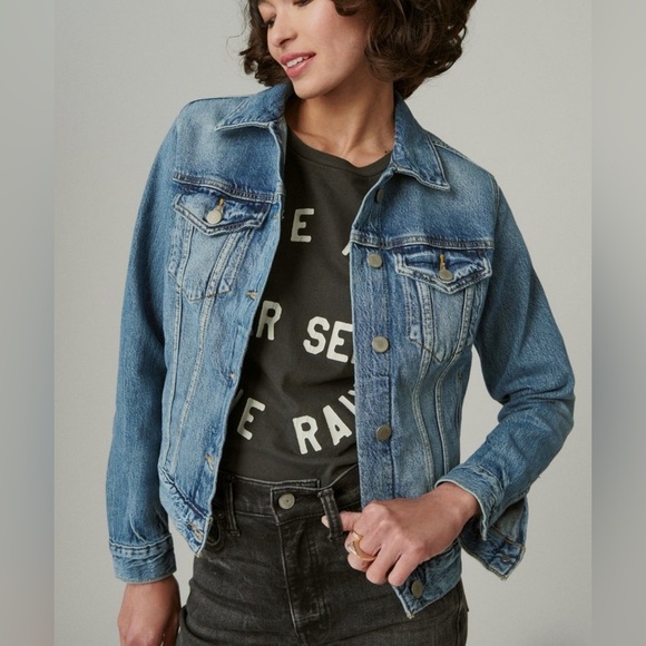 Lucky Brand Jackets & Blazers - Lucky brand size extra small denim jacket